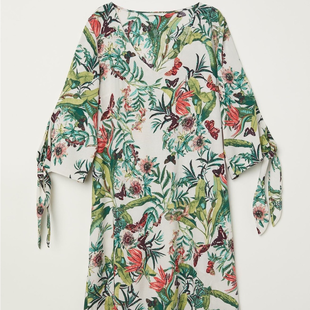 H&M Butterfly Floral Dress